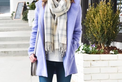 Winter Pastels: A Pop of Lilac